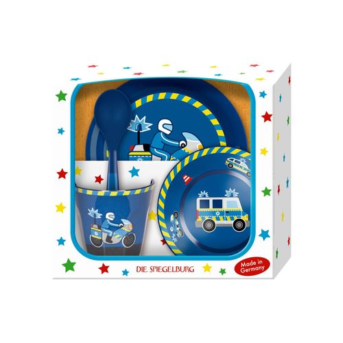 Coppenrath Geschirr Geschenkset | Accessoires Kinder für Kinder | Polizei