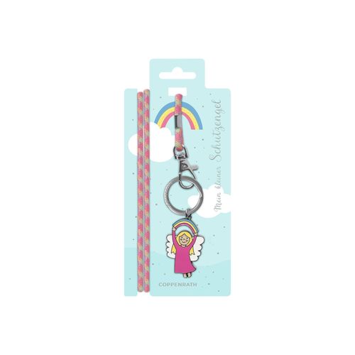 Coppenrath Schutzengele-Schlüsselband mit Anhänger | Accessoires Kinder für Kinder | Mehrfarbig
