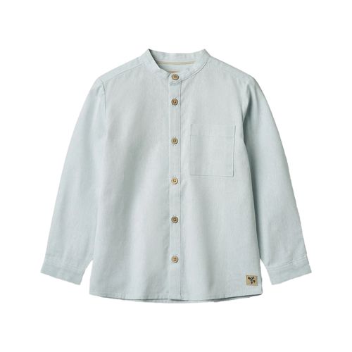 Wheat Willum Shirt | Shirts für Kinder | Light Blue Chambray