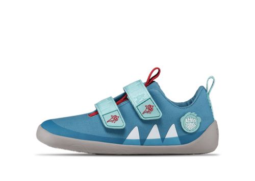 Affenzahn Barfußschuh Baumwolle Lucky | Barfußschuhe für Kinder | Hai