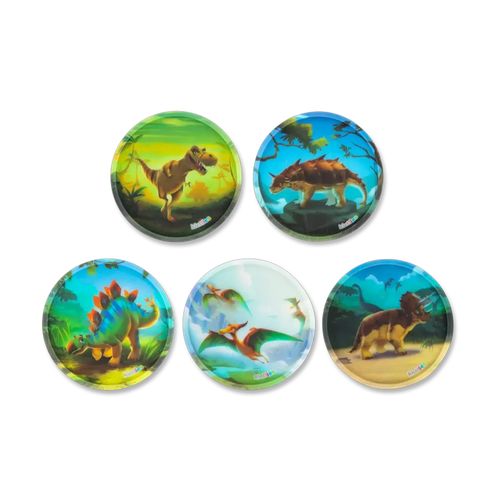 Ergobag Kletties-Set | Accessoires Kinder für Kinder | Dinosaurier