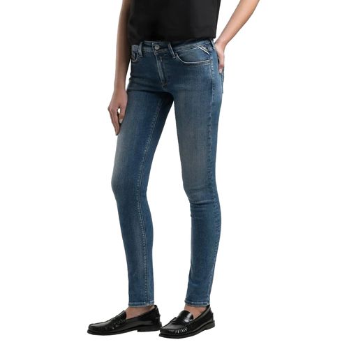 Replay New Luz Skinny-Fit Jeans | Jeans für Damen | Medium Blue