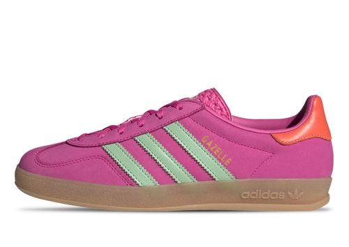 Adidas Gazelle Indoor | Sneaker für Damen | Semi Lucid Fuchsia / Semi Green Spark / Signal Coral