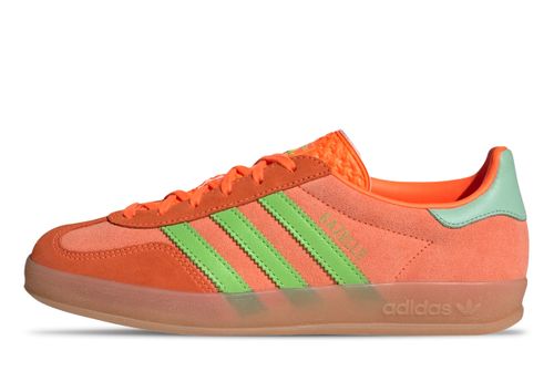 Adidas Gazelle Indoor | Sneaker für Damen | Clear Mint / Solar Orange / Solar Green