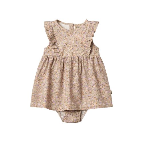 Wheat Vianna Jersey Dress Suit | Kleider für Kinder | Lilac Flower Meadow