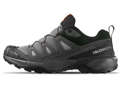 Salomon X Ultra 360 Leather | Wanderschuhe für Herren | Sharkskin / Asphalt / Caramel