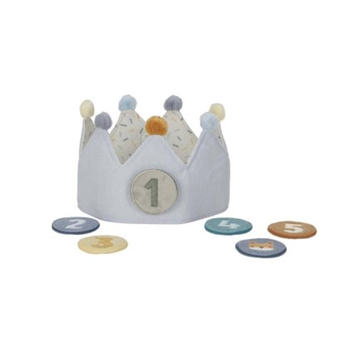 Little Dutch Geburtstagskrone | Spielsachen für Kinder | Blau