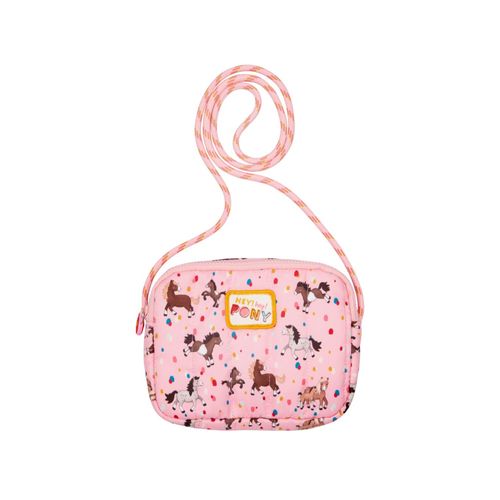 Coppenrath Umhängetäschchen Ponyhof | Accessoires Kinder für Kinder | Rosa