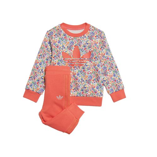 Adidas Crew Set | Trainingsanzüge für Kinder | Cloud White / Multicolor