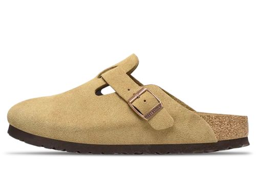 Birkenstock Boston | Sandalen für Unisex | Latte Cream