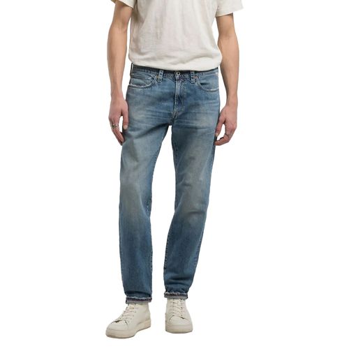 Replay Regular-Fit Jeans Deryck | Jeans für Herren | Medium Blue