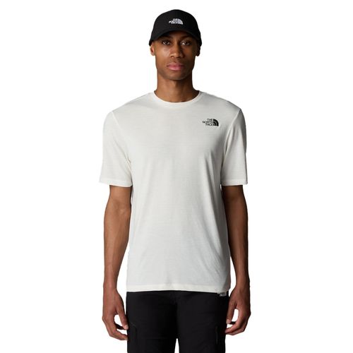The North Face Foundation Mountains Faces Tee | Shirts für Herren | White Dune