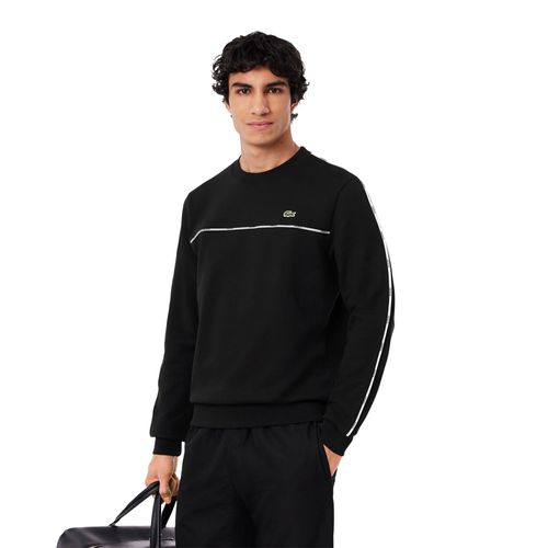 Lacoste Fleece Sweat | Fleecepullover für Herren | Black