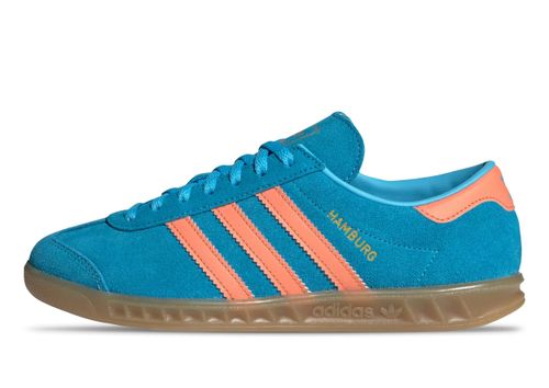 Adidas Hamburg | Sneaker für Damen | Sky Rush / Semi Coral / Gold M