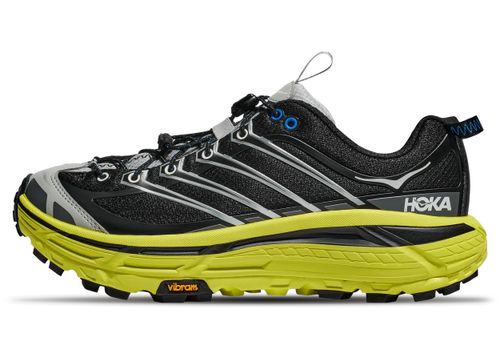 HOKA Mafate Three2 | Laufschuhe für Unisex | Black / Hoka Citrus