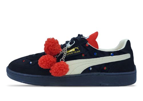 Puma Lifestyle Super Team Black Forest Velvet | Sneaker für Damen | Black / For All Time Red