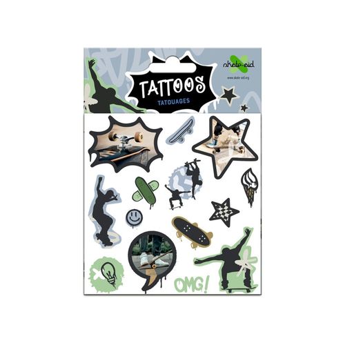 Coppenrath Tattoos - Skate Aid | Accessoires Kinder für Kinder | Mehrfarbig