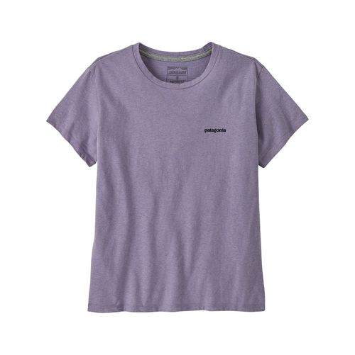 Patagonia P-6 Logo Responsibili Tee | Shirts für Damen | Concrete Purple