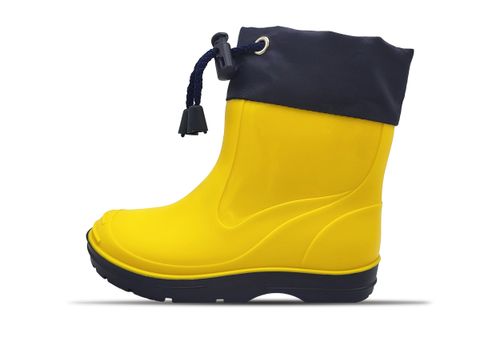 Beck Gummistiefel Basic | Gummistiefel für Kinder | Gelb