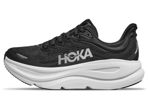 HOKA Bondi 9 Wide | Laufschuhe für Herren | Black / White