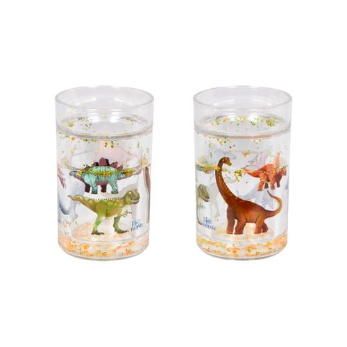 Coppenrath Glitzerbecher | Accessoires Kinder für Kinder | Dino Friends