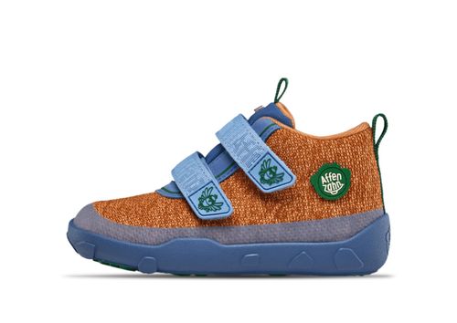 Affenzahn Übergangsschuh Knit Happy | Barfußschuhe für Kinder | Paradiesvogel