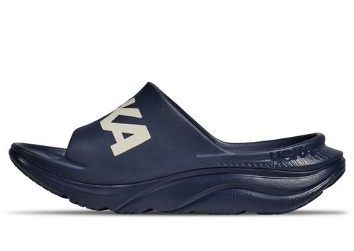 HOKA Ora Athletic Slide | Sandalen für Herren | Varsity Navy / White