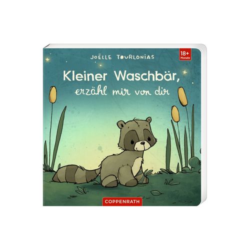 Coppenrath Liebling: Kleiner Waschbär, erzähl mir von dir | Bücher für Kinder | Mehrfarbig