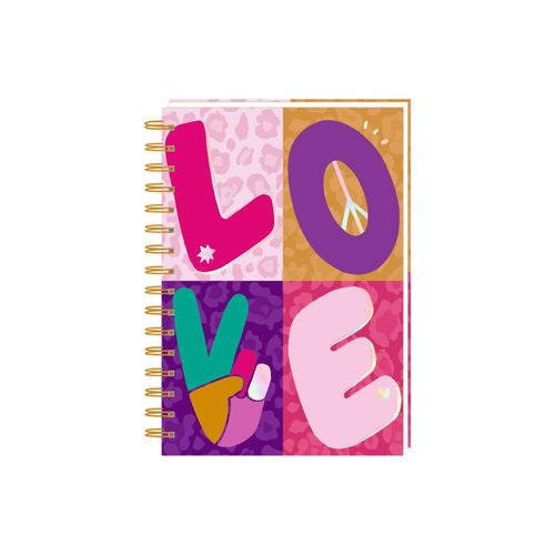 Coppenrath Ringbuch DIN A5: LOVE - Friends Forever | Bücher für Kinder | Mehrfarbig