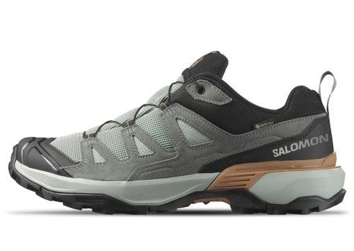 Salomon X Ultra 360 Leather GTX | Wanderschuhe für Herren | Wrought Iron / Sedona Sage / Sierra