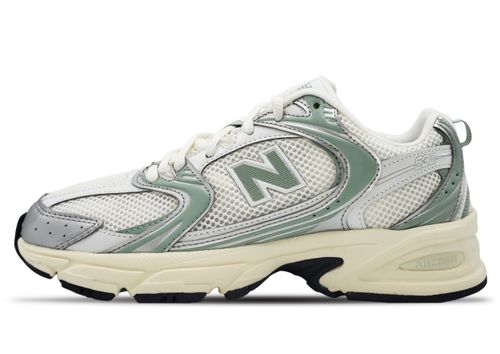 New Balance U530SEB | Sneaker für Unisex | Silver Metallic / Pine Green