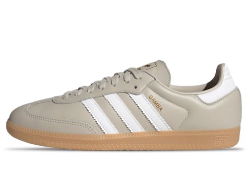 Adidas Samba OG | Sneaker für Unisex | Wonder Aluminium / White / Gum3