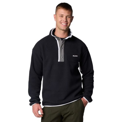 Columbia Helvetia II Half Snap Fleece | Fleecepullover für Herren | Black