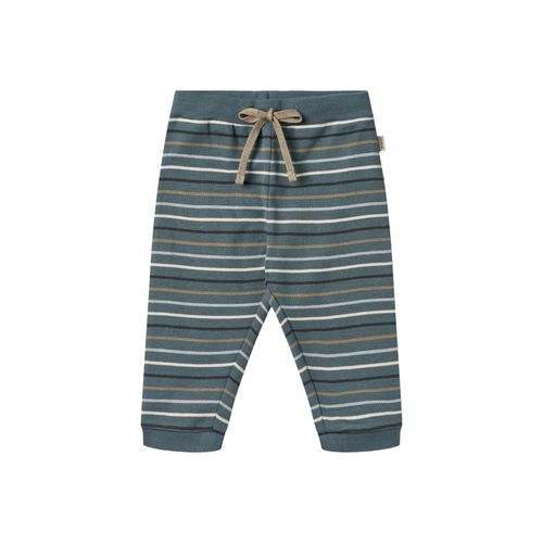 Wheat Jersey Pants Leo | Lange Hosen für Kinder | Blue Multi Stripe