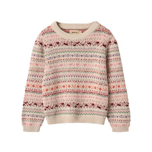 Wheat Jaquard Pullover Olga | Pullover für Kinder | Multi