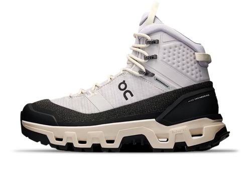 On Running Cloudrock Trek Waterproof | Wanderschuhe für Damen | Silver / Cream