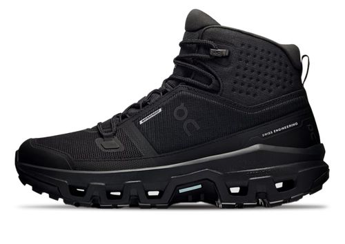 On Running Cloudrock Mid Waterproof | Wanderschuhe für Damen | Black / Black