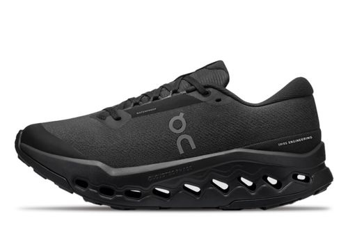 On Running Cloudsurfer Trail 2 Waterproof | Laufschuhe für Damen | Black / Black