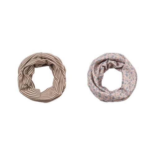 Wheat Wool Neckwarmer Arta 2er-Pack | Schals für Kinder | Blue Flowers