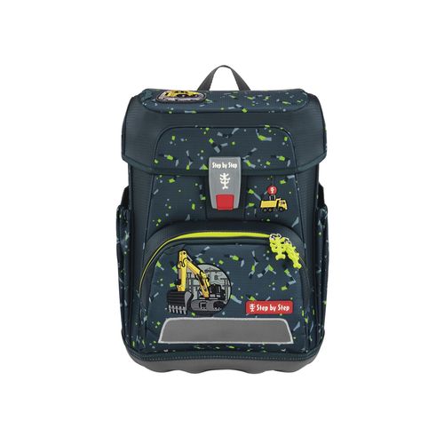 step by step Schulranzen-Set Cloud | Schulranzen für Kinder | Bagger Rocco