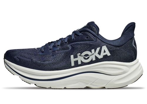 HOKA Clifton 10 Wide | Laufschuhe für Herren | Navy / White