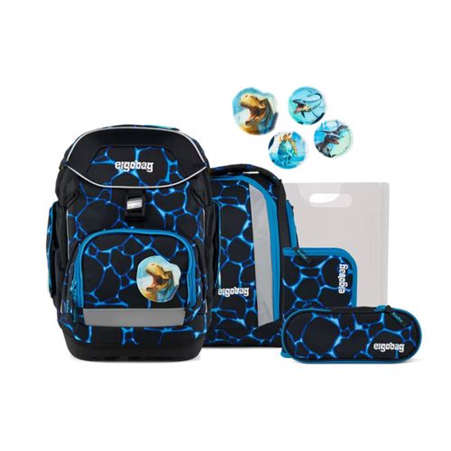 Ergobag PACK Schulrucksack-Set | Schulranzen für Kinder | Bärassic Garden