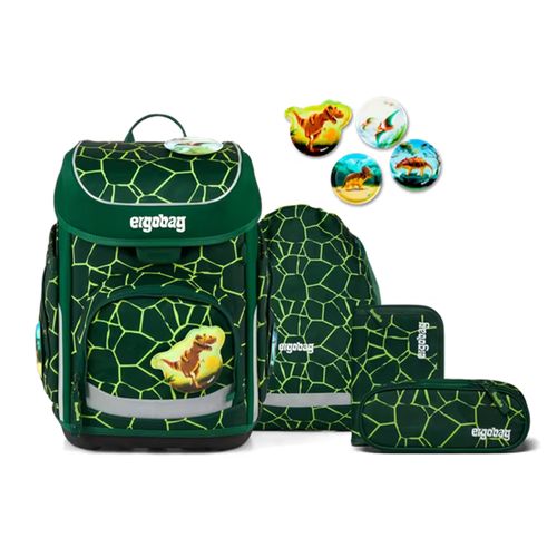 Ergobag CUBO Schulranzen-Set | Schulranzen für Kinder | Bärrex