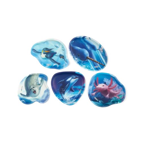 Ergobag Kontur Kletties-Set | Accessoires Kinder für Kinder | Unterwasser