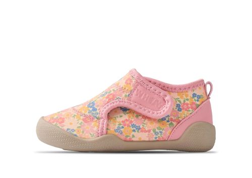 Wheat Beach Shoe Shawn | Barfußschuhe für Kinder | Multi Flower