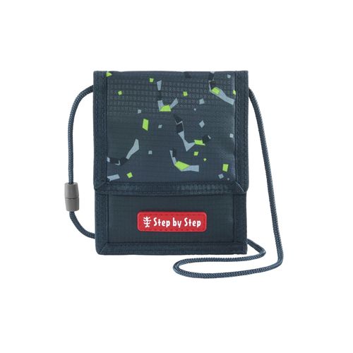 step by step Brustbeutel | Geldbeutel/Brustbeutel für Kinder | Bagger Rocco