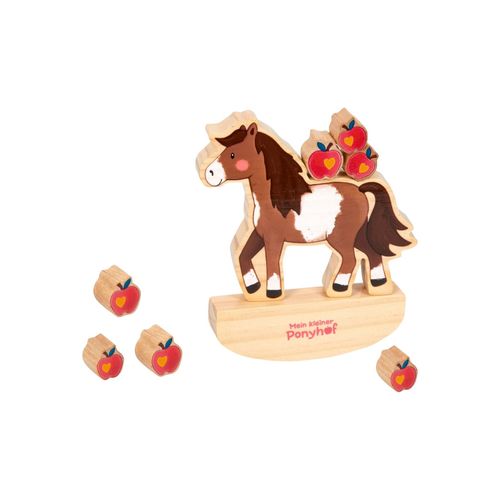 Coppenrath Stapelspiel Pony - Mein kleiner Ponyhof | Spielsachen für Kinder | Mehrfarbig