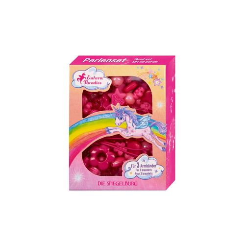 Coppenrath Perlenset Pink - Einhorn Paradies | Accessoires Kinder für Kinder | Pink