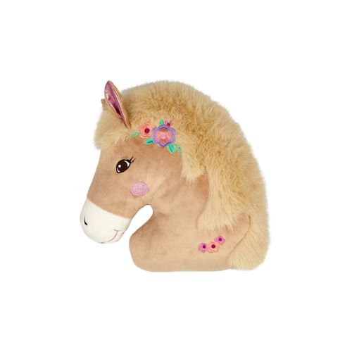 Coppenrath Kissen Pferdekopf | Accessoires Kinder für Kinder | Braun
