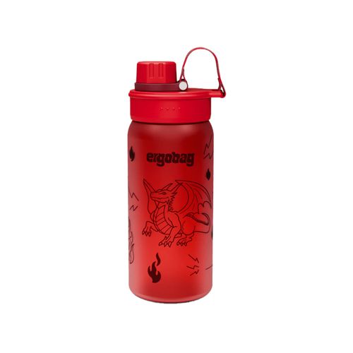Ergobag Trinkflasche | Trinkflasche für Kinder | Drache